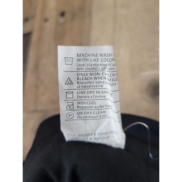 NWT VINCE Inverted Front Pleat Black Mini Skirt Preppy School‎ Girl Womens 8 - Picture 6 of 8